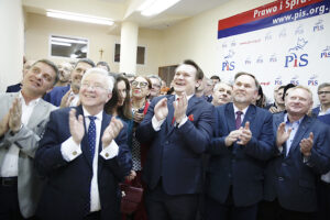 26.05.2019 Kielce. Wybory do europarlamentu. Sztab wyborczy Prawa i Sprawiedliwości / Jarosław Kubalski / Radio Kielce