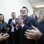 26.05.2019 Kielce. Wybory do europarlamentu. Sztab wyborczy Prawa i Sprawiedliwości / Jarosław Kubalski / Radio Kielce