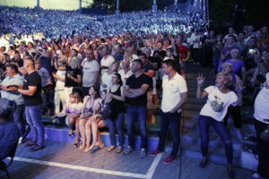 10.08.2019 Kielce. Festiwal Muzyki Tanecznej w amfiteatrze na Kadzielni / Jarosław Kubalski / Radio Kielce