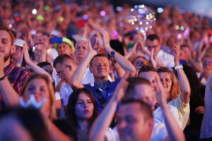 10.08.2019 Kielce. Festiwal Muzyki Tanecznej w amfiteatrze na Kadzielni / Jarosław Kubalski / Radio Kielce