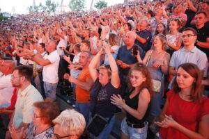 11.08.2019 Kielce. Festiwal Muzyki Tanecznej w amfiteatrze na Kadzielni / Jarosław Kubalski / Radio Kielce