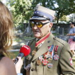 01.09.2019 Kielce. Kwatera Ofiar Września 1939 roku na Cmentarzu Wojsk Polskich. Uroczystości w 80. rocznicę wybuchu II wojny światowej. Porucznik Edward Pawelec / Jarosław Kubalski / Radio Kielce