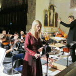 21.09.2019 Wiślica. Poseł Krzysztof Lipiec honorowym obywatelem miasta. Msza święta i koncert w bazylice kolegiackiej / Jarosław Kubalski / Radio Kielce