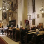 21.09.2019 Wiślica. Poseł Krzysztof Lipiec honorowym obywatelem miasta. Msza święta i koncert w bazylice kolegiackiej / Jarosław Kubalski / Radio Kielce