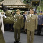 27.09.2019 Kielce. Święto Wojsk Obrony Terytorialnej. Płk Artur Barański i płk Grzegorz Motak / Jarosław Kubalski / Radio Kielce