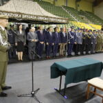 27.09.2019 Kielce. Święto Wojsk Obrony Terytorialnej. Przemawia: gen. bryg. Artur Dębczak  / Jarosław Kubalski / Radio Kielce