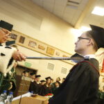 02.10.2019 Kielce. Politechnika Świętokrzyska. Inauguracja roku akademickiego. Immartykulacji studentów dokonał rektor Wiesław Trąmpczyński / Jarosław Kubalski / Radio Kielce