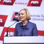 02.10.2019 Kielce. Politechnika Świętokrzyska. Inauguracja roku akademickiego. Wicemarszałek Renata Janik / Jarosław Kubalski / Radio Kielce