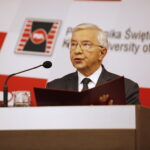 02.10.2019 Kielce. Politechnika Świętokrzyska. Inauguracja roku akademickiego. Poseł Krzysztof Lipiec / Jarosław Kubalski / Radio Kielce