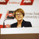 02.10.2019 Kielce. Politechnika Świętokrzyska. Inauguracja roku akademickiego. Poseł Maria Zuba / Jarosław Kubalski / Radio Kielce