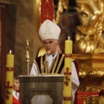 19.10.2019 Kielce. Uroczystości w 35. rocznicę śmierci księdza Jerzego Popiełuszki. Biskup Marian Florczyk / Jarosław Kubalski / Radio Kielce