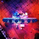 02.01.2020 Kielce. Zachód Słońca i diabelski młyn na Rynku / Jarosław Kubalski / Radio Kielce