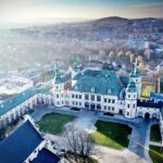 15.01.2020 Kielce. Pałac Biskupów Krakowskich. Muzeum Narodowe. Widok / Jarosław Kubalski / Radio Kielce