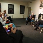 22.01.2020 Piekoszów. Aktor Jan Nowicki podczas spotkania z mieszkańcami / Jarosław Kubalski / Radio Kielce