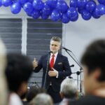 25.01.2020 Skorzeszyce. Otwarcie ośrodka kultury. Senator Krzysztof Słoń / Jarosław Kubalski / Radio Kielce