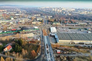 08.01.2020 Kielce. Budowa ulicy Olszewskiego do ulicy Zagnańskiej. Nowy wiadukt / Jarosław Kubalski / Radio Kielce