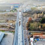 08.01.2020 Kielce. Budowa ulicy Olszewskiego do ulicy Zagnańskiej. Nowy wiadukt / Jarosław Kubalski / Radio Kielce