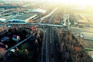 08.01.2020 Kielce. Budowa ulicy Olszewskiego do ulicy Zagnańskiej. Nowy wiadukt / Jarosław Kubalski / Radio Kielce