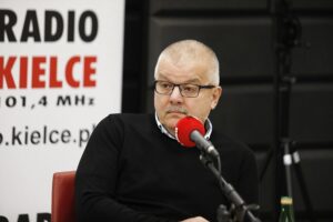 26.01.2020. Radio Kielce. Studio Polityczne. Na zdjęciu: Jacek Skórski - SLD / Jarosław Kubalski / Radio Kielce