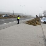 26.01.2020 Kielce. Ulica Krakowska. Policja. Kontrola drogowa / Jarosław Kubalski / Radio Kielce