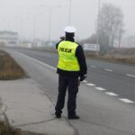 26.01.2020 Kielce. Ulica Krakowska. Policja. Kontrola drogowa / Jarosław Kubalski / Radio Kielce