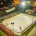 Sztuczne lodowisko „Biały Orlik” w Busku-Zdroju / UMIG Busko-Zdrój