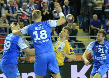 09.10.2019. 7. kolejka PGNiG Superligi piłkarzy ręcznych: Orlen Wisła Płock - PGE Vive Kielce / Krzysztof Bujnowicz / Radio Kielce