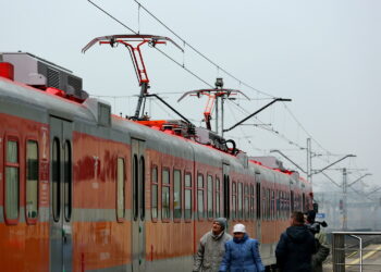 Prezentacja pociągu EZT po gruntownej modernizacji. / Marzena Mąkosa / Radio Kielce