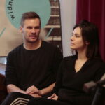 Konferencja w Teatrze im. Stefana Żeromskiego w Kielcach. Na zdjęciu (od lewej): Szymon Dobosik - choreografia i Kornelia Dzikowska - kostiumy / Marzena Mąkosa / Radio Kielce