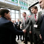 Kielce. Wicepremier Szydło i minister Ardanowski na targach AGROTECH / Marzena Mąkosa / Radio Kielce
