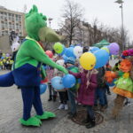 Budzenie wiosny na ulicy Sienkiewicza / Marzena Mąkosa / Radio Kielce