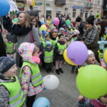 Budzenie wiosny na ulicy Sienkiewicza / Marzena Mąkosa / Radio Kielce