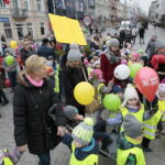 Budzenie wiosny na ulicy Sienkiewicza / Marzena Mąkosa / Radio Kielce