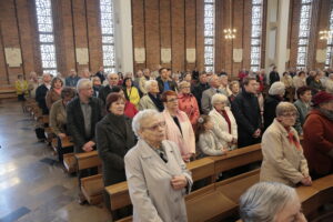 Kielce. Międzynarodowy Dzień Solidarności Ludzi Pracy. Msza święta w sanktuarium św. Józefa Robotnika / Marzena Mąkosa / Radio Kielce