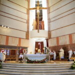 Kielce. Międzynarodowy Dzień Solidarności Ludzi Pracy. Msza święta w sanktuarium św. Józefa Robotnika / Marzena Mąkosa / Radio Kielce