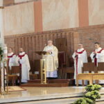 Kielce. Międzynarodowy Dzień Solidarności Ludzi Pracy. Msza święta w sanktuarium św. Józefa Robotnika / Marzena Mąkosa / Radio Kielce