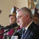 Wizyta wicepremiera Piotra Glińskiego w Muzeum Narodowym. Na zdjęciu Andrzej Bętkowski - marszałek województwa świętokrzyskiego / Marzena Mąkosa / Radio Kielce