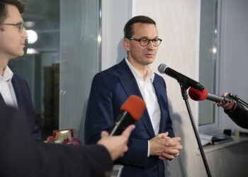 11.10.2019. Opatów. Wizyta premiera Mateusza Morawieckiego / Wiktor Taszłow / Radio Kielce