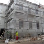 20.01.2020. Ostrowiec Świętokrzyski. Remont Pałacu Wielopolskich w Częstocicach / Emilia Sitarska / Radio Kielce