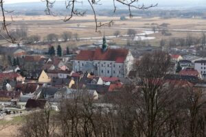 Pińczów, widok ze wzgórza św. Anny / Robert Felczak / Radio Kielce