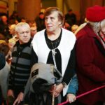 24.12.2019. Kielce. Wigilia dla osób bezdomnych, ubogich i samotnych w WDK / Wiktor Taszłow / Radio Kielce