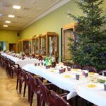 24.12.2019. Kielce. Wigilia dla osób bezdomnych, ubogich i samotnych w WDK / Wiktor Taszłow / Radio Kielce