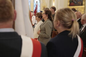 01.08.2019 Kielce. 75. rocznica wybuchu Powstania Warszawskiego. Na zdjęciu (od lewej): poseł Maria Zuba i wojewoda Agata Wojtyszek / Wiktor Taszłow / Radio Kielce