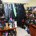 Kielce. 04.01.2020. Giełda sprzętu narciarskiego / Wiktor Taszłow / Radio Kielce