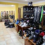 Kielce. 04.01.2020. Giełda sprzętu narciarskiego / Wiktor Taszłow / Radio Kielce