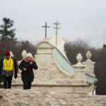 04.01.2020. Turyści na Świętym Krzyżu / Wiktor Taszłow / Radio Kielce