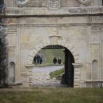 04.01.2020. Turyści na Świętym Krzyżu / Wiktor Taszłow / Radio Kielce