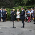 01.08.2019 Kielce. 75. rocznica wybuchu Powstania Warszawskiego. Przemawia: Andrzej Pruś – przewodniczący sejmiku województwa / Wiktor Taszłow / Radio Kielce