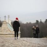 04.01.2020. Turyści na Świętym Krzyżu / Wiktor Taszłow / Radio Kielce