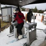 Krajno-Zagórze. 04.01.2020. Stok narciarski / Wiktor Taszłow / Radio Kielce